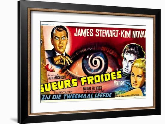 Vertigo, 1958-null-Framed Premium Giclee Print