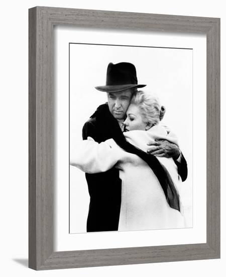 Vertigo, from Left: James Stewart, Kim Novak, 1958-null-Framed Photo