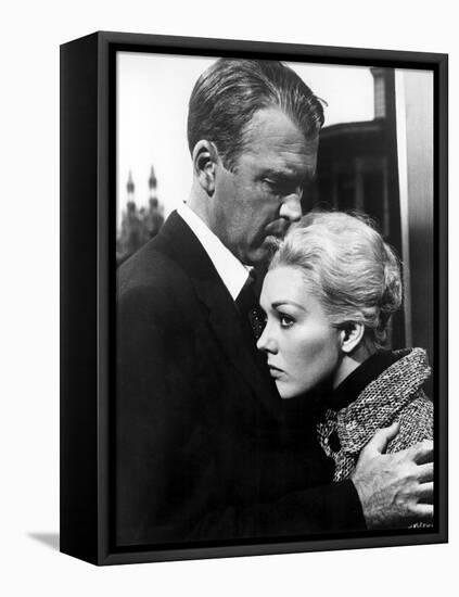 Vertigo, James Stewart, Kim Novak, 1958-null-Framed Stretched Canvas