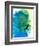 Vertigo Watercolor-Lora Feldman-Framed Premium Giclee Print