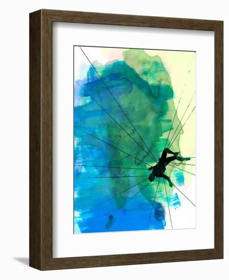 Vertigo Watercolor-Lora Feldman-Framed Premium Giclee Print