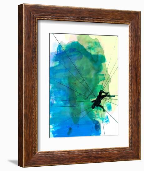 Vertigo Watercolor-Lora Feldman-Framed Premium Giclee Print