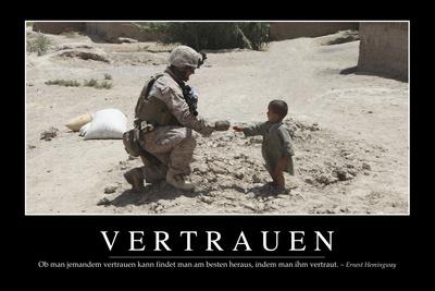 Vertrauen Zitat