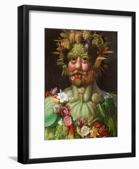 Vertumnus, 1591-Giuseppe Arcimboldo-Framed Giclee Print