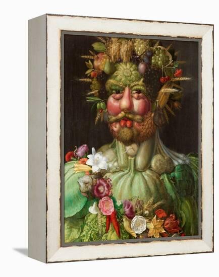 Vertumnus, 1591-Giuseppe Arcimboldo-Framed Premier Image Canvas