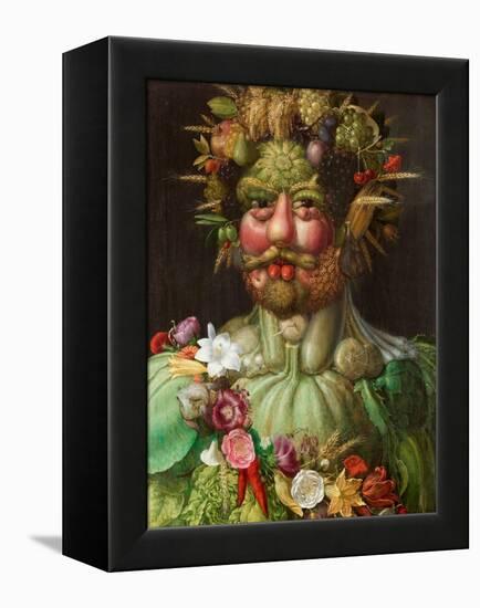 Vertumnus, 1591-Giuseppe Arcimboldo-Framed Premier Image Canvas