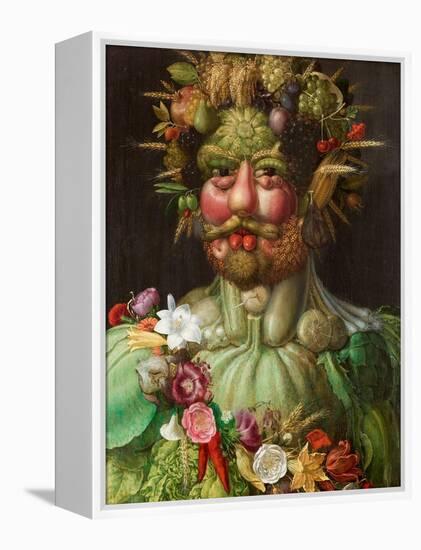 Vertumnus, 1591-Giuseppe Arcimboldo-Framed Premier Image Canvas