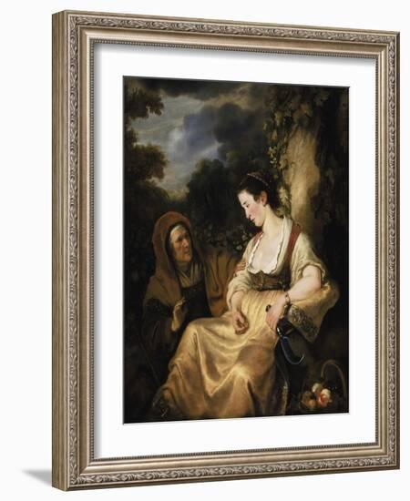 Vertumnus and Pomona, 1644-Ferdinand Bol-Framed Giclee Print