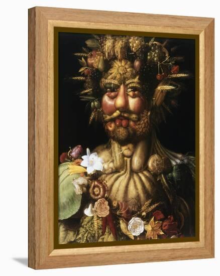 Vertumnus - Rudolf Ii, C1590-Giuseppe Arcimboldi-Framed Premier Image Canvas