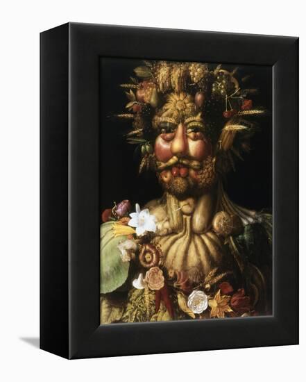 Vertumnus - Rudolf Ii, C1590-Giuseppe Arcimboldi-Framed Premier Image Canvas