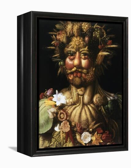Vertumnus - Rudolf Ii, C1590-Giuseppe Arcimboldi-Framed Premier Image Canvas