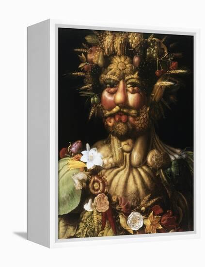 Vertumnus - Rudolf Ii, C1590-Giuseppe Arcimboldi-Framed Premier Image Canvas