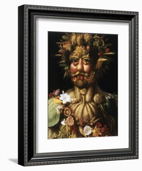 Vertumnus - Rudolf Ii, C1590-Giuseppe Arcimboldi-Framed Giclee Print