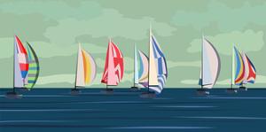 Sailing Yacht Regatta by Vertyr
