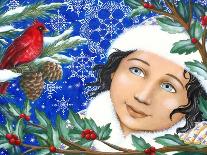 Christmas 14 Snowflake Magic-Veruschka Guerra-Framed Giclee Print