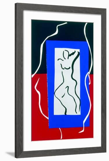 Verve, c.1937-Henri Matisse-Framed Serigraph