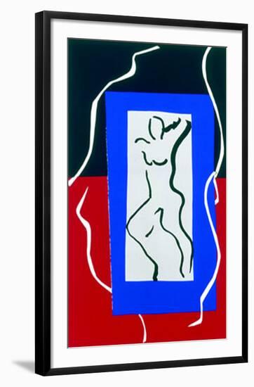 Verve, c.1937-Henri Matisse-Framed Serigraph