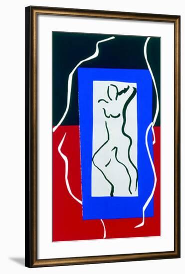 Verve, c.1937-Henri Matisse-Framed Serigraph