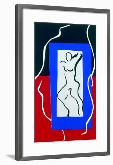 Verve, c.1937-Henri Matisse-Framed Serigraph