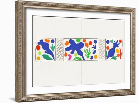 Verve - CoqueIIcots-Henri Matisse-Framed Premium Edition