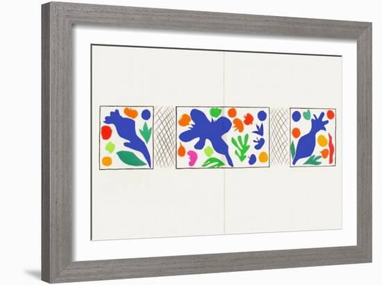 Verve - CoqueIIcots-Henri Matisse-Framed Premium Edition