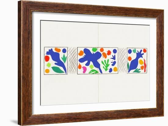 Verve - CoqueIIcots-Henri Matisse-Framed Premium Edition