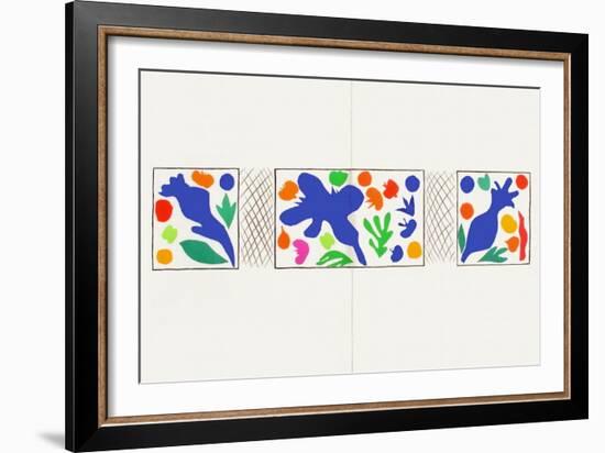 Verve - CoqueIIcots-Henri Matisse-Framed Premium Edition