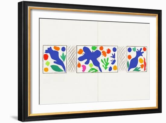 Verve - CoqueIIcots-Henri Matisse-Framed Premium Edition