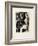 Verve - Femme et peintre II-Pablo Picasso-Framed Collectable Print