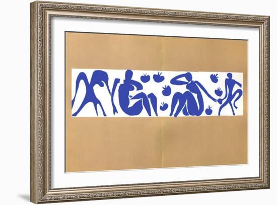 Verve - Femmes Et Singes-Henri Matisse-Framed Premium Edition