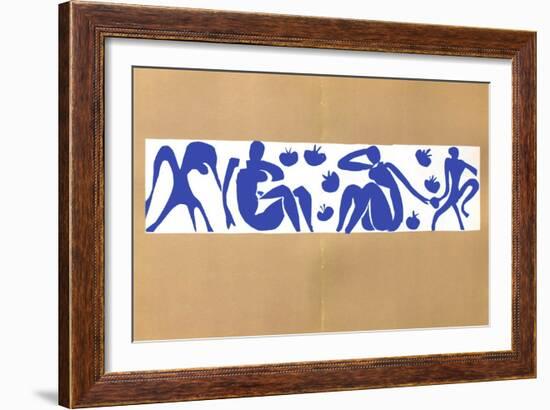 Verve - Femmes Et Singes-Henri Matisse-Framed Premium Edition