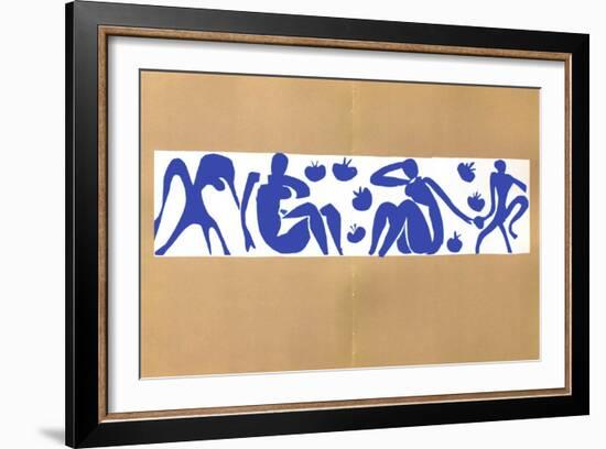 Verve - Femmes Et Singes-Henri Matisse-Framed Premium Edition