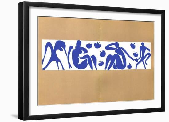 Verve - Femmes Et Singes-Henri Matisse-Framed Premium Edition