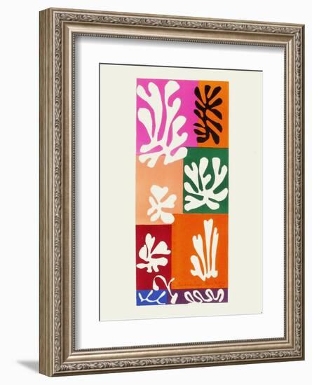 Verve - Fleurs de neige-Henri Matisse-Framed Premium Edition