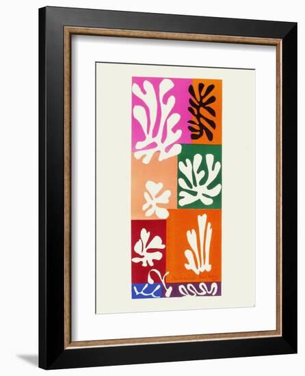 Verve - Fleurs de neige-Henri Matisse-Framed Premium Edition