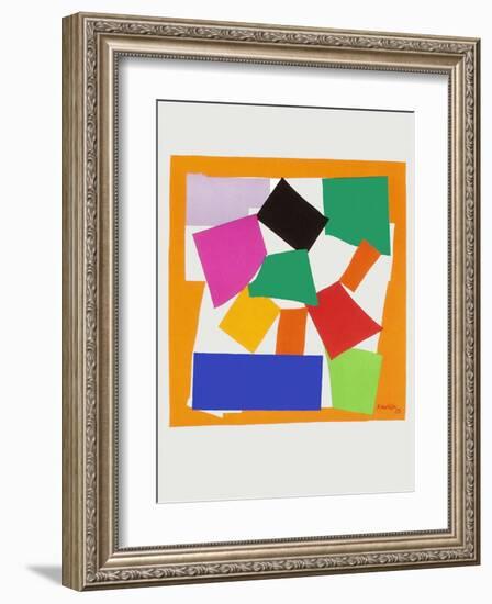 Verve - L'escargot-Henri Matisse-Framed Premium Edition