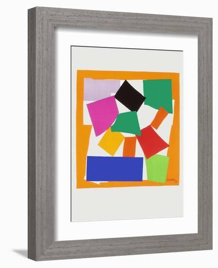 Verve - L'escargot-Henri Matisse-Framed Premium Edition