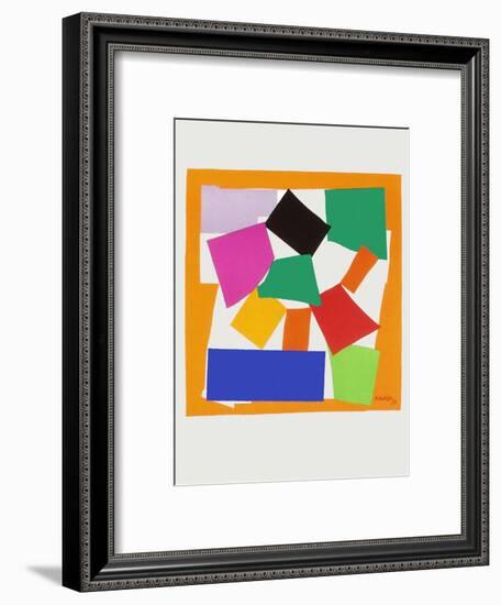 Verve - L'escargot-Henri Matisse-Framed Premium Edition