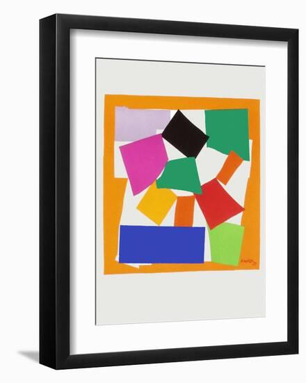 Verve - L'escargot-Henri Matisse-Framed Premium Edition