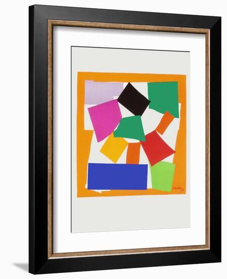 Verve - L'escargot-Henri Matisse-Framed Premium Edition