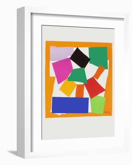 Verve - L'escargot-Henri Matisse-Framed Premium Edition