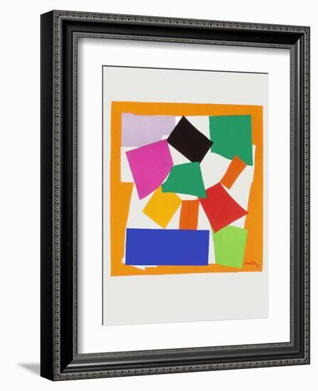 Verve - L'escargot-Henri Matisse-Framed Premium Edition