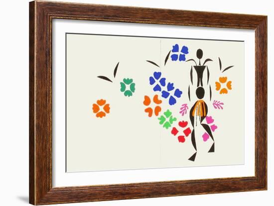 Verve - La Négresse-Henri Matisse-Framed Premium Edition