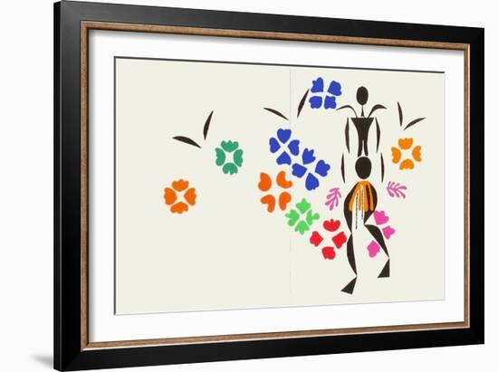 Verve - La Négresse-Henri Matisse-Framed Premium Edition