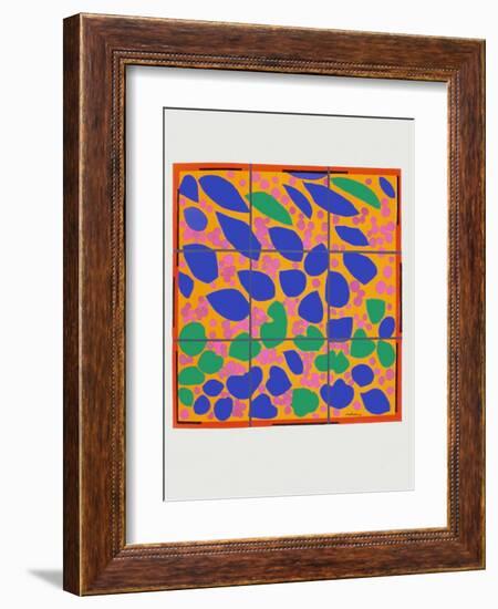 Verve - Lierre en fleur-Henri Matisse-Framed Premium Edition