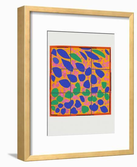 Verve - Lierre en fleur-Henri Matisse-Framed Premium Edition