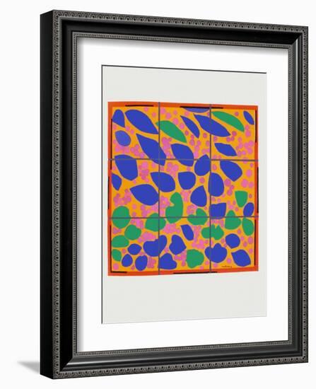 Verve - Lierre en fleur-Henri Matisse-Framed Premium Edition