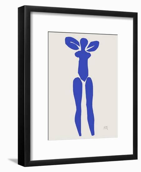 Verve - Nu bleu I-Henri Matisse-Framed Premium Edition