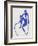 Verve - Nu bleu II-Henri Matisse-Framed Premium Edition