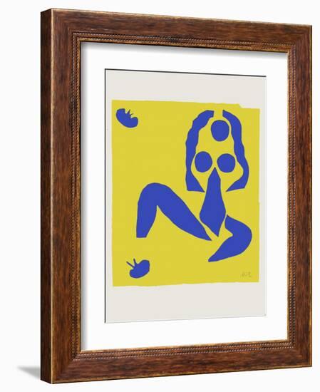 Verve - Nu bleu IV-Henri Matisse-Framed Premium Edition